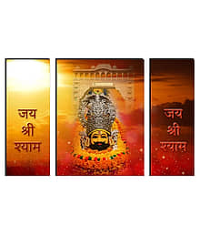 Saf Lord Khatu Shyam ji Religious wall hanging MDF Painting