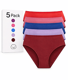 MANTHAANE GROUPS Pack of 3 Cotton Bra & Panty Set For Women ( Multicolor5 )