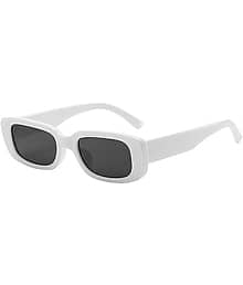 MISHAE White Cat Eye Sunglasses ( Pack of 1 )