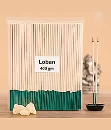 Mayamic Care Pure Loban Agarbatti - Premium Natural Benzoin Incense Sticks for Daily Puja & Meditation (Long Lasting) - 400 Gm