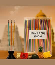 Mayamic Care Ultimate Fragrance Collection Navrang Mix Color Agarbatti - Premium Quality - 400 Gm