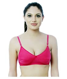 Nutex Sangini Cotton T-Shirt Bra - Pink