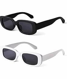 PIRASO Black Cat Eye Sunglasses ( Pack of 2 )