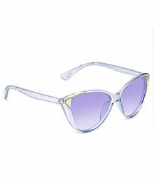 PIRASO Purple Cat Eye Sunglasses ( Pack of 1 )