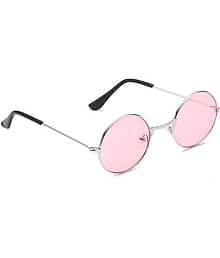 SRPM Black Round Sunglasses ( Pack of 1 )