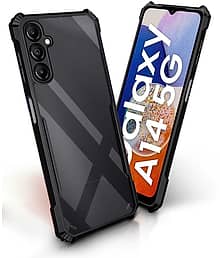 Spectacular Ace Plain Cases Compatible For Polycarbonate Samsung Galaxy A14 5G ( Pack of 1 )