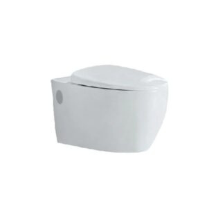 Jaquar Rimless Wall Hung Wc With Uf Soft Close Vgs Wht 81953Uf