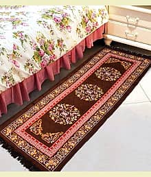 Wonderland Brown Velvet Carpet Abstract Other Sizes Ft