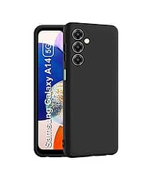 ZAMN - Plain Cases Compatible For Silicon Samsung Galaxy A14 5G ( Pack of 1 )