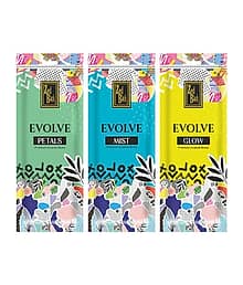 Evolve Premium Incense Sticks Bloom , Glow ,Mist (Pack of 3)