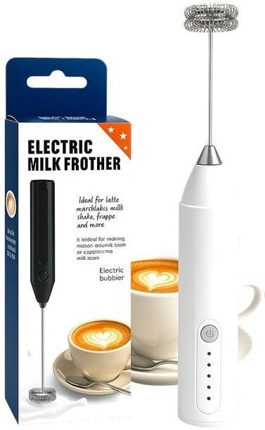 Viraan Automatic Milk Frother for Cappuccino & Latte Ar...