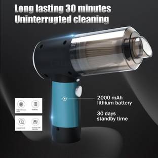 RAMIME 3 in 1 Portable Mini Car Vacuum Cleaner for Home and Car Cordless Vacuum Cleaner
