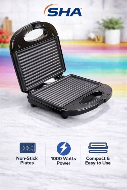 SHA Motherly Love _Black Sandwich Maker-24 Toast Sandwi...