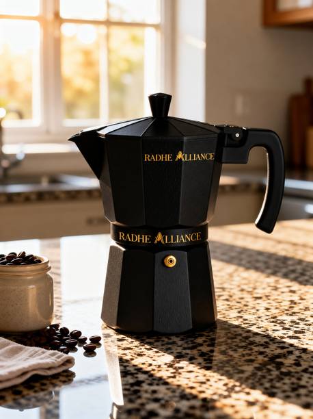 RADHE ALLIANCE RA-MOKA-001 3 Cups Coffee Maker