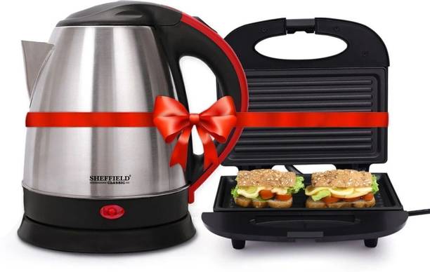 Sheffield Classic Combo Electric Kettle (1.5 L) and San...