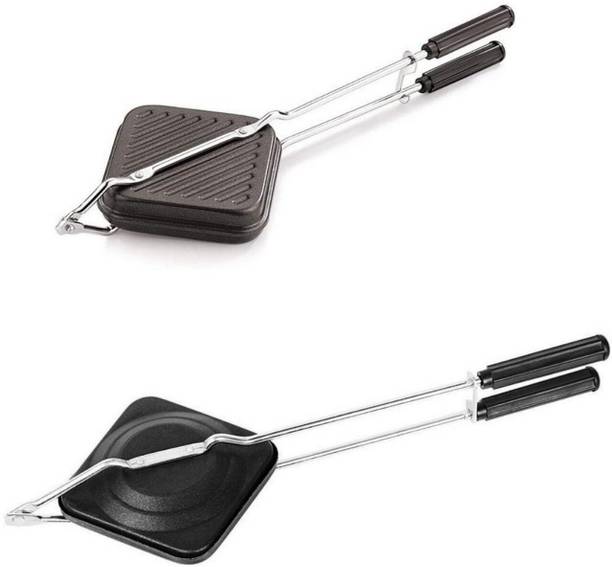 RBGIIT Gas Stove Toaster Combo Grilled Sandwich Toast T...