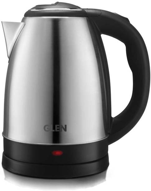Glen Electric Kettle Stainless Steel with 360° Rotation...