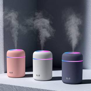 Pinopa H2O Mini Humidifier With LED Lights, Ultrasonic Cool Mist Humidifier Portable Room Air Purifier