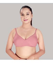 haya fashion Cotton Women's Push Up Bra ( Rose Gold ) Cotton Pushup Seamless non Padded Bra