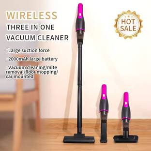 WENGONVILA Cordless Vacuum Cleaner Ghar ke Liye Powerful Suction Stick Vacuum Machine Hand-held Vacuum...