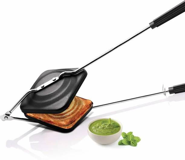 RAINBOW Non-Stick Grill Sandwich Toaster Gas Stove Comp...