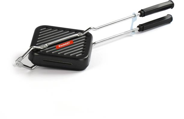 Sumeet Nonstick Grill Gas Toaster, 14cm, Black Grill Sa...