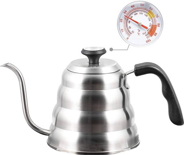 SUPVOX Pour Over Coffee Kettle with Thermometer, Premiu...