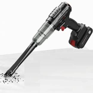 NUVIO Powerful Car Vacuum Cleaner Wireless 21000Pa Portable Mini Bagless Dry Vacuum Cleaner with 2 in ...