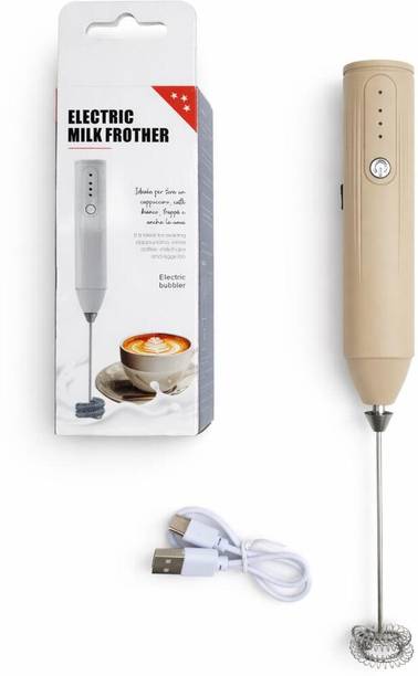 FROTHLY 50 W Coffee frother BEIGE Hand Blender, Electri...