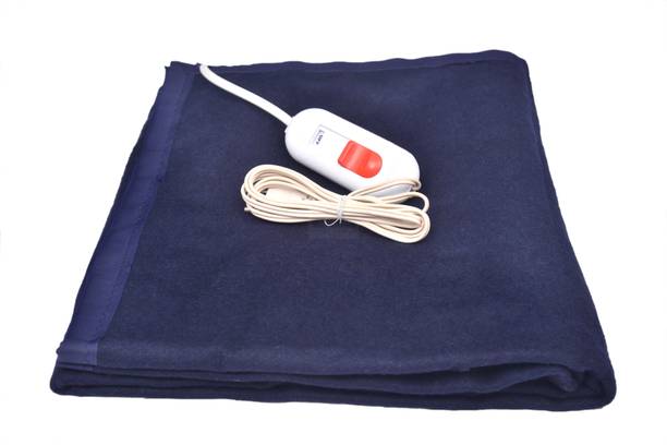 SUMMER FEEL Solid Single Electric Blanket for Heavy Wi...