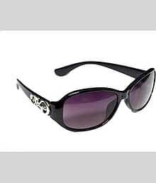 uzak Brown Oval Sunglasses ( Pack of 1 )