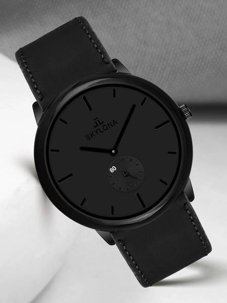 With Leather Belt Boys Analog Watch - For Men 01