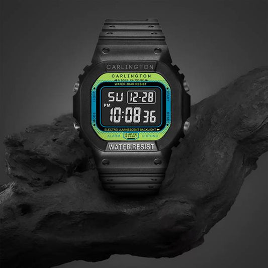 Endurance Series Digital Watch - For Men 1801 Green