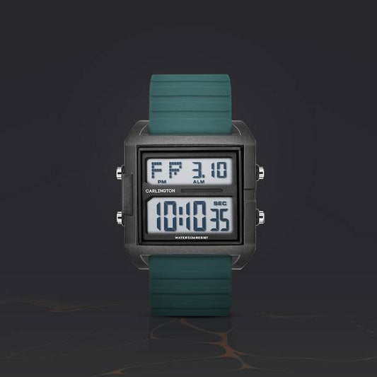 Endurance Series Digital Watch - For Men 9136 Teal