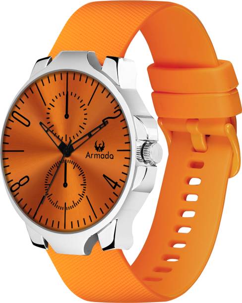 Premium Silicone Strap – Soft & Skin-friendly, Analog W...