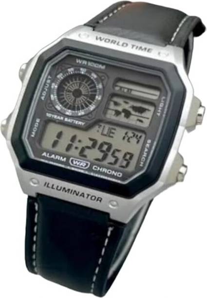10-Year Battery, Alarm Chronograph, Water Resistant, Un...