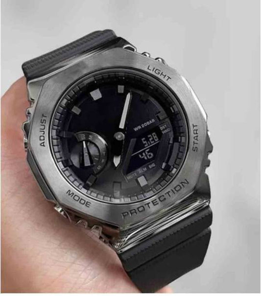 Analog-Digital Watch - For Men Chornoworking GA-2100 A...