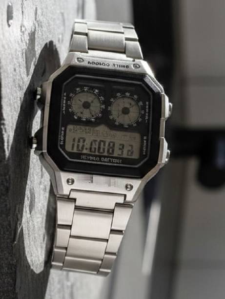 Digital Watch - For Men Digital World Time Watch | 5 A...