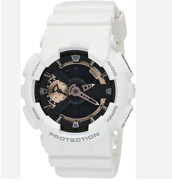 Men’s Stylish White Analog-Digital Multifunction Wrist ...