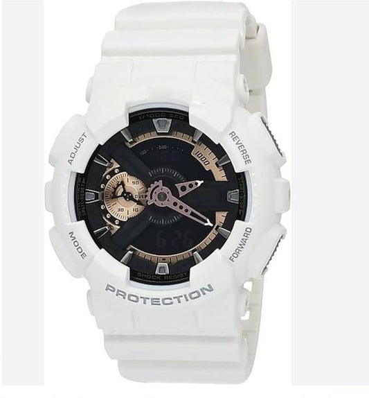 Men’s Stylish White Analog-Digital Multifunction Wrist ...