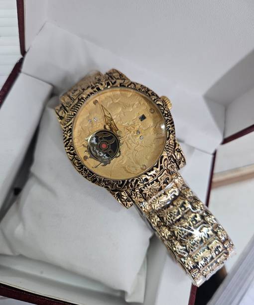 Analog Watch - For Men Golden Dynasty Mechanical Wrist...