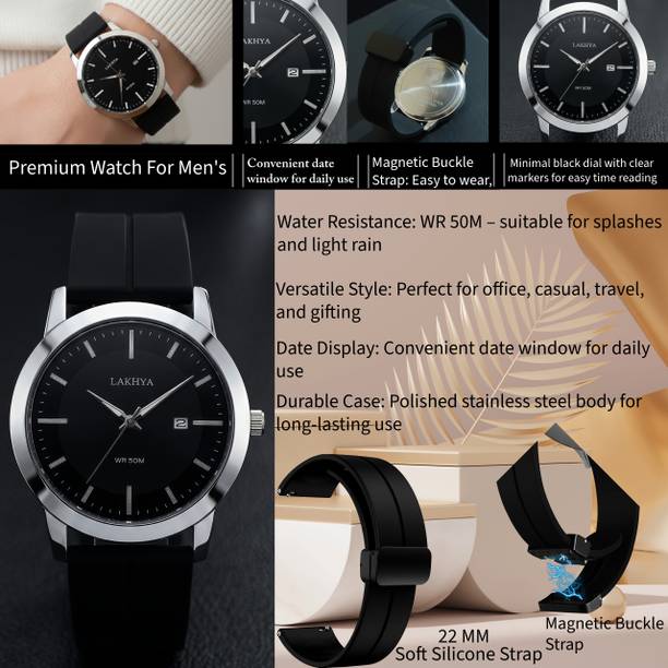 Analog Watch - For Men & Women WF_01_BLK