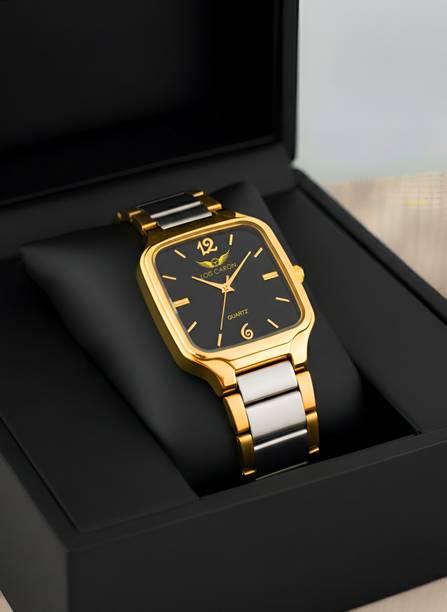 Elegant Series two tone gold plated Square Quartz For /...