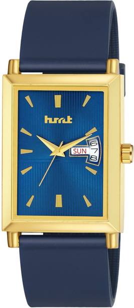 Exclusive Premium Blue Dial Blue Silicon Strap Casual D...