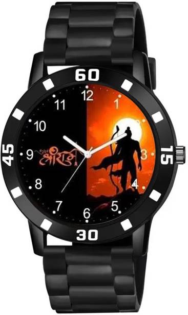 Analog Watch - For Men Ram 5 Dial And New Pvc Black St...
