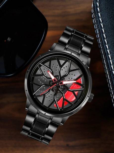 Car wheel | Spinning | Roatating | Gyro | Red Analog Wa...