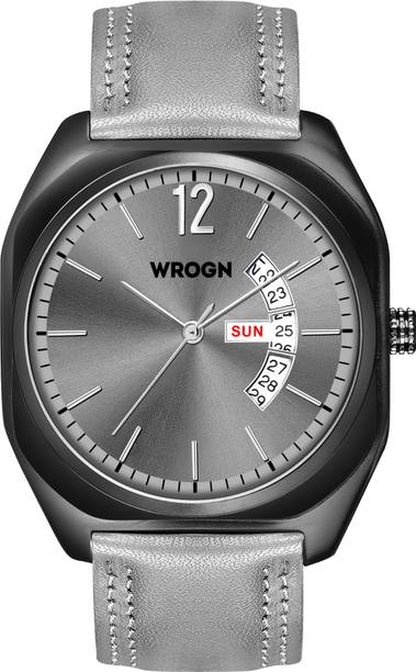 Day and Date Display Analog Watch - For Men WR-6605-Gr...