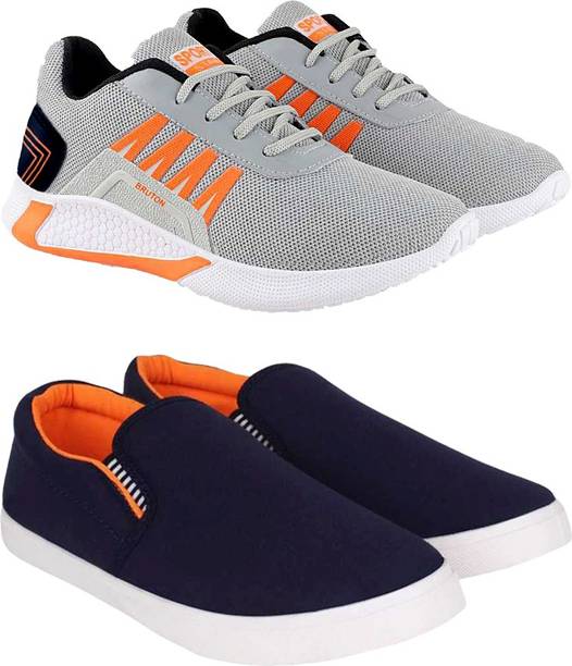 Combo Pack Of 2 Latest Collection Casual Shoe Sneakers ...