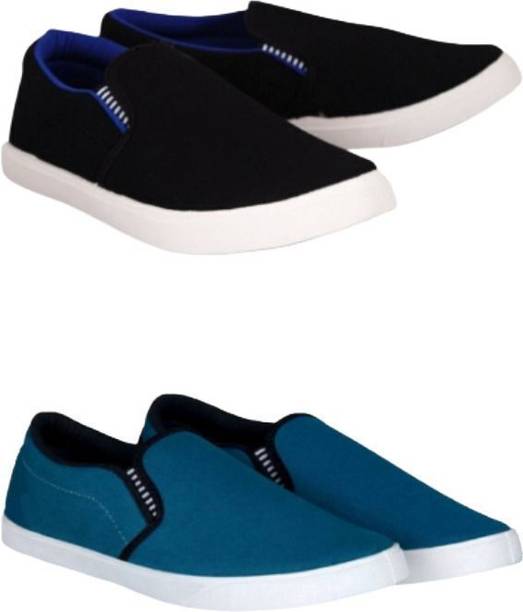 Stylish 2 Pair Combo Sneakers For Men