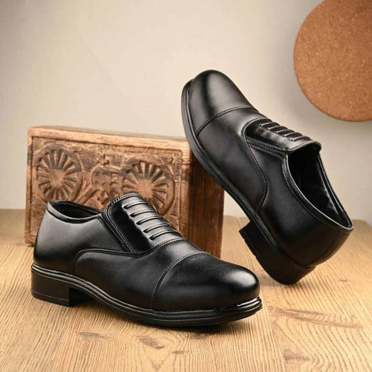 Leather Shoes Men's and Women's Formal Wear Lace Closur...